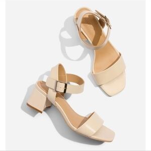 Nisolo Stella Go-To Block Heel Sandal Bone